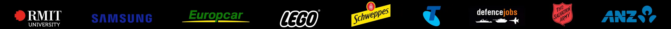 Logos of Appetiser client and partner brands